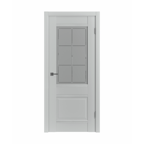 Дверь межкомнатная ВФД C2 Steel (Матовое стекло)